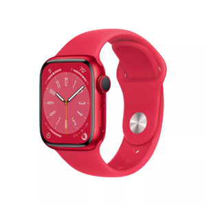 Apple Watch Series 8 GPS 41mm w/ Aluminum Case & Sport Band (Red