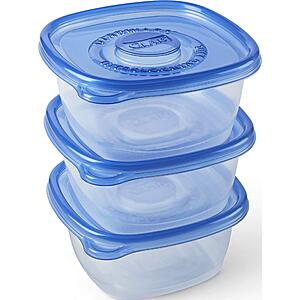 3-Count 42-Oz Glad GladWare Tall Entrée Food Storage Containers