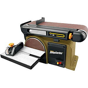 Rockwell Combination 4" x 36" Belt & 6" Disc Sander $80 + Free Shipping