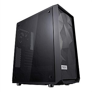 Fractal Design Meshify C ATX Mid-Tower Computer Case (Black) + Free Shipping $  69.99