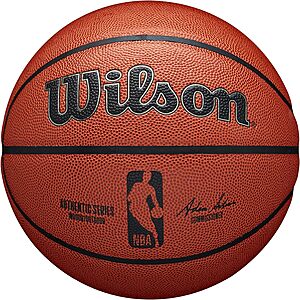 29.5" Wilson NBA Authentic Series Indoor/Outdoor Basketball (Size 7) $  21.35 at Amazon / Walmart