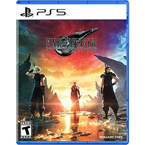 Final Fantasy VII Rebirth (PlayStation 5) + PS5 Controller Skin $  32.99 + Free S&H w/ Amazon Prime