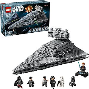 1555-Piece LEGO Star Wars: Episode IV - Imperial Star Destroyer (75394, 2024) $111.99 + Free Shipping