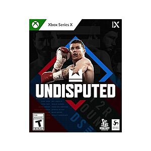 Undisputed (Xbox Series X)  + Free Shipping w/ Prime