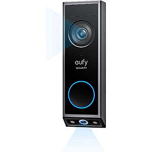 eufy Security E340 2K Dual Camera Video Doorbell (Wired/Battery Operated) 0 + Free Shipping