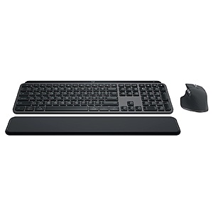 Open Box: Logitech MX Keys S Performance Wireless Keyboard & Mouse w/ Palm Rest 5 + Free S&H w/ Prime