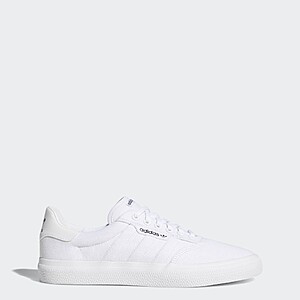 Adidas men 3MC Vulc Shoes (white, black/white) $20.8