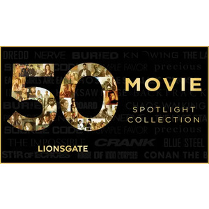 50-Movie LionsGate Spotlight Collection Bundle (Digital 4K UHD / HD) $25