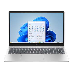 HP 15.6" Touch Laptop: Ryzen 7 7730U, 16GB RAM, 512GB SSD (Natural Silver) $449 + Free Shipping