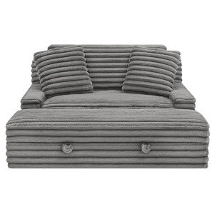Thomasville Wills Fabric Oversize Chair and Storage Ottoman $500.  Reg $700.  F/S from Costco.