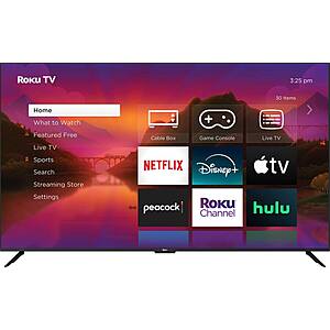 ROKU 65" Plus Series QLED 4K Smart TV (2024) @ Best Buy $399.99