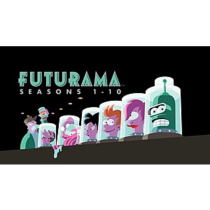Futurama: Seasons 1-10 (Digital SD TV Show) 