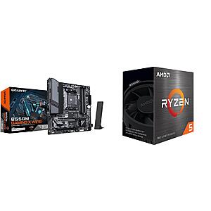 GIGABYTE B550M GAMING X WIFI6 + AMD 5500 CPU w/ Hyper 212 Air Cooler & 500GB SSD $129 + Free Shipping