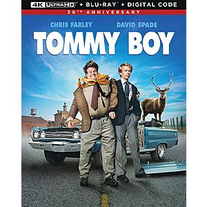 Tommy Boy (4K UHD + Blu-ray + Digital) .60