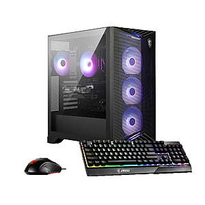MSI Aegis R2 Gaming Desktop: i7-14700F, RTX 5060 Ti, 32GB DDR5, 2TB SSD 9 + Free Shipping