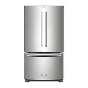 Costco Members: KitchenAid 20 cu. ft. Counter-Depth French Door Refrigerator $1300 + Free Delivery, Install & Haul Away