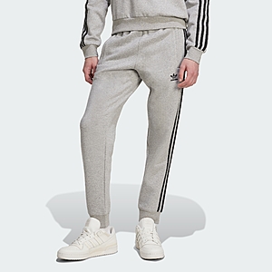 adidas Men's Adicolor 3-Stripes Track Pants (Medium Grey Heather / Black) .20 + Free Shipping