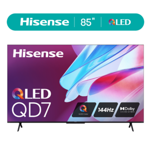 85” Hisense QD7 QLED 144Hz Google TV $648