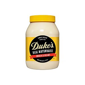 48-Oz Duke’s Real Mayonnaise $4.45 w/ Subscribe & Save