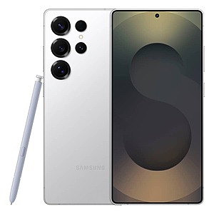 YMMV: Samsung - Galaxy S25 Ultra 256GB (Unlocked) - Titanium Whitesilver - Open Box $711.99