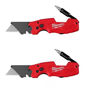 Milwaukee Fastback 6-in-1 Folding Utility Knives: 10 for $70, 6 for $50 or 2 for $20 + Free Shipping