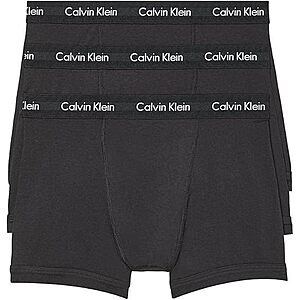 3-Pack Calvin Klein Men's Cotton Stretch Boxer Brief (Black) .10