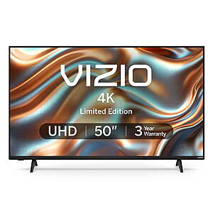 VIZIO 50" Class 4K Series LED Smart TV $128