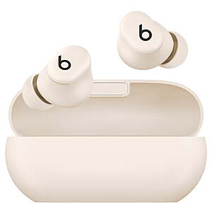 Beats Solo Buds True Wireless Bluetooth Earbuds (Ivory)  + Free Shipping
