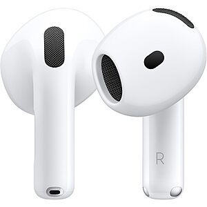 Apple AirPods 4 Wireless Earbuds $79.99