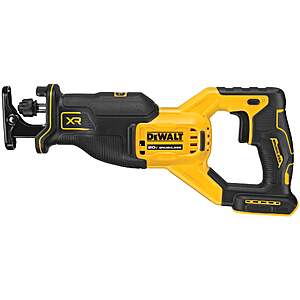 Sale DeWalt DCS382B 20V MAX* XR BRUSHLESS CORDLESS RECIPROCATING SAW (TOOL ONLY) $99