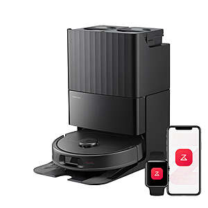 Roborock QV 35A Robot Vacuum with Multifunctional Dock (Black or White) $340 + Free Shipping