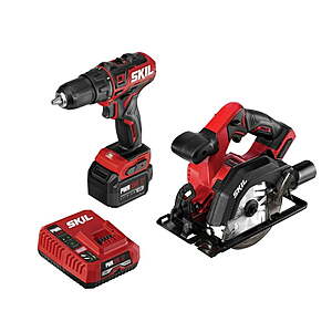 SKIL PWR CORE 12 Brushless 12V Drill Driver & Circular Saw w/ 4.0Ah Battery & Charger $68 + Free Shipping