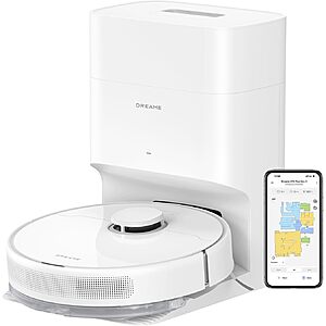 Refurb:DREAME D10 Plus Self-Emptying LiDAR Robot Vacuum (Gen 2) $100 + Free Shipping