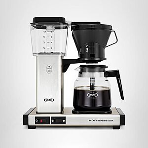 10-Cup Technivorm Moccamaster 59691 KB Coffee Brewer (Brushed Silver) $218 + Free Shipping