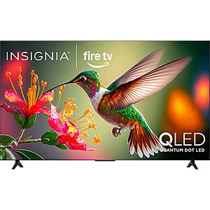 Insignia 55" QF Series QLED 4K UHD Smart TV (2025) @ Best Buy $199.99