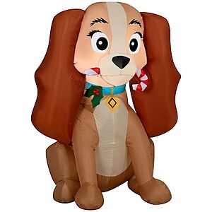 Lowe's - Disney 3.2-ft Lighted Disney Dog Christmas Inflatable $8.75 + Free pickup