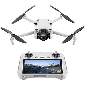 DJI Mini 3 Drone + RC Remote Controller w/ Screen $439 + Free Shipping