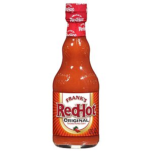 12-fl-oz Franks RedHot Original Hot Sauce $2.15 w/ Subscribe & Save