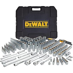 192-Piece DeWALT Mechanics Tool Set (SAE & Metric) $98 + Free Shipping
