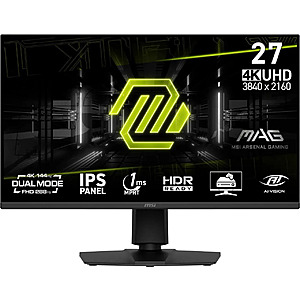 27" MSI MAG 275UPD E14 4K UHD 144Hz 1ms Rapid IPS Monitor $200 + Free Shipping