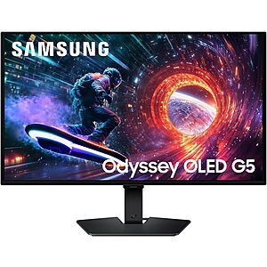 27" Samsung Odyssey OLED G5 (G50SF) 1440p 180Hz QD-OLED $349.99