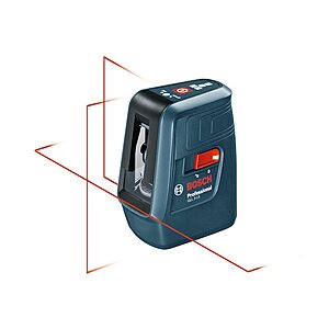 Bosch 50-ft Red Self-Leveling 3-plane Laser Level one_size | GLL 3-15 $69 @ Lowes