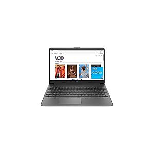 HP Laptop: 15.6" FHD IPS, i3-1215U, 8GB DDR4, 128GB SSD $120 + Free S&H w/ Prime