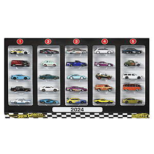 25-Pc 2024 Hot Wheels Boulevard Factory Set w/ 1:64 Scale Play Vehicles $70 + Free S&H