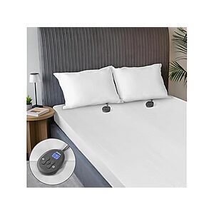 Sunbeam Electric Dual-Control Heated Mattress Pad (King) $39 + Free S&H w/ Amazon Prime
