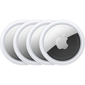 Apple AirTag (4 Pack) (1st Generation) 2021 Silver