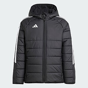 adidas Kids' Tiro 24 Winter Jacket (Black/White) $35 + Free S&H