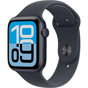 Refurb/Excellent: 44mm Apple Watch SE 3 GPS + Cellular Smartwatch (3 colors) $186 + Free S&H