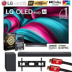 LG 65" C5 OLED + SC9S Soundbar + 26mo. Wty & more @ Beach Camera via Best Buy $1399.99