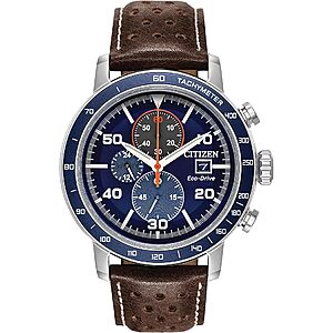 44mm Citizen Men's Eco-Drive Weekender Brycen Chronograph Watch $179 + Free S&H